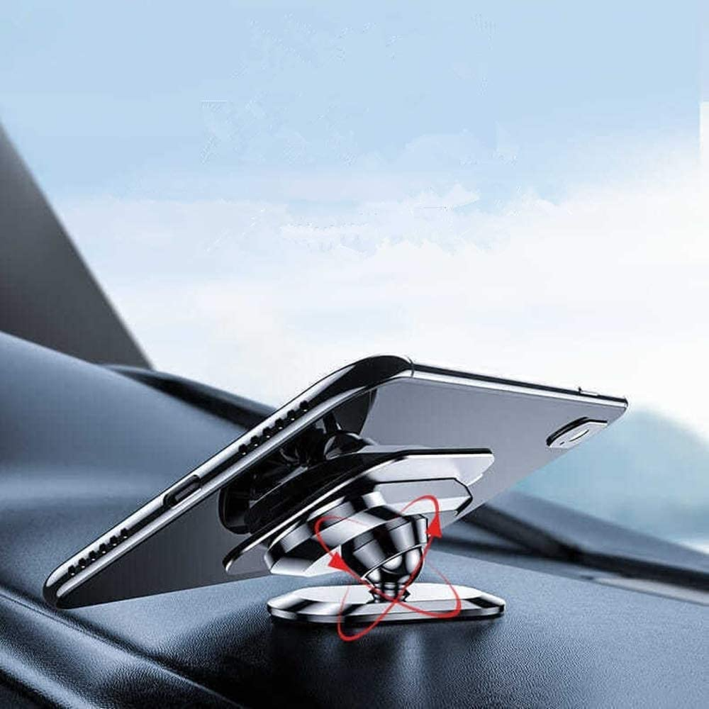 360-Degree Magnetic Car Phone Mount for Secure Navigation