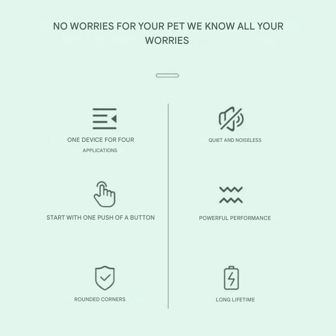 Ultimate 4-in-1 Pet Grooming Device - PetEase Groomer