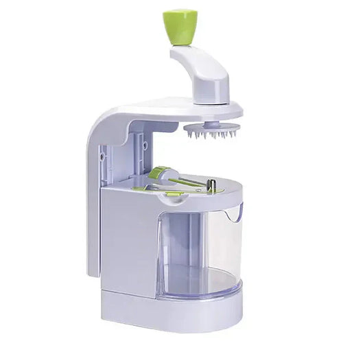 Versatile 4-in-1 Vegetable Spiral Cutter with Suction Grip