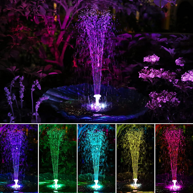 Solar-Powered Garden Fountain for Serene Outdoor Spaces