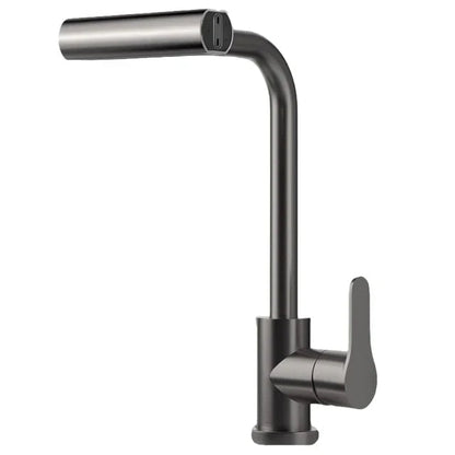 Versatile 4-Function Kitchen Faucet with Rotating Sprayer