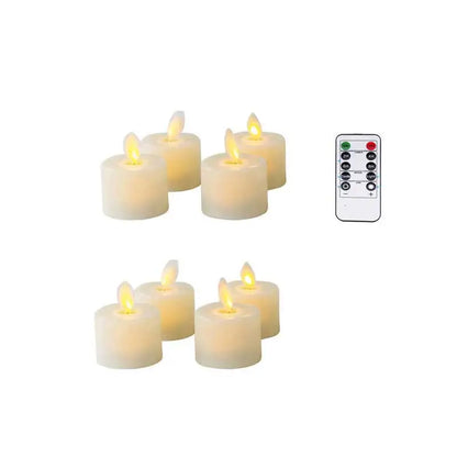 LED Tealight Candle with GlowFlame Effect – Realistic Flame-less Lighting