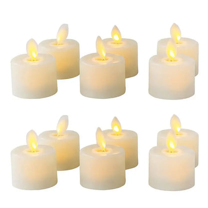 LED Tealight Candle with GlowFlame Effect – Realistic Flame-less Lighting