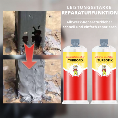 Industrial Strength Repair Adhesive for Metal, Wood, Plastic & More - No Welding Required