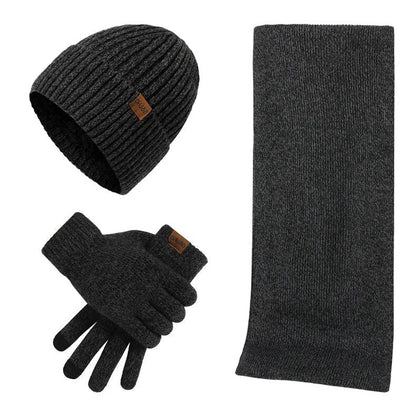 Trendy Winter Outfit with Beanie and Gloves – Taalita Style