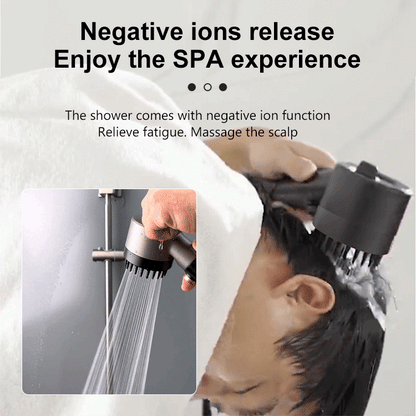 Transform Your Shower Experience: 4-in-1 Massage and Care Head