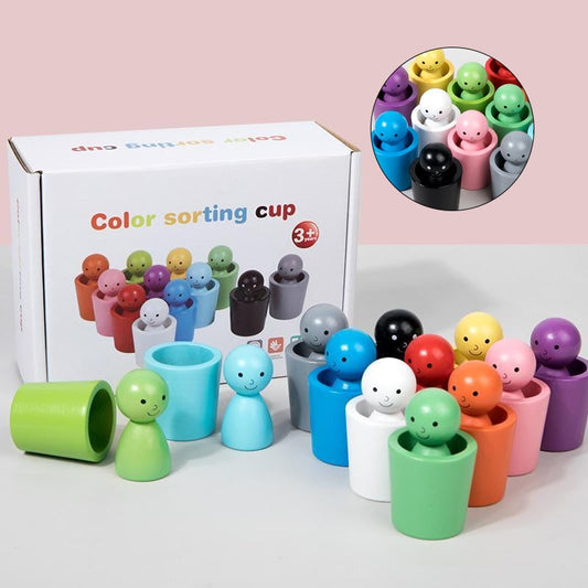 Colorful Sorting Cups for Engaging Learning Fun