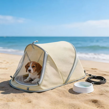 Foldable Pet Tent for Outdoor Use