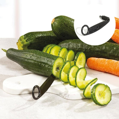 Elegant Spiral & V-Cut Tool Set for Stunning Food Presentation