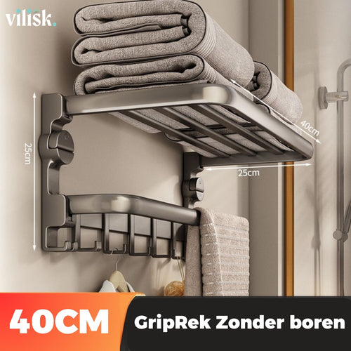 Stylish and Practical No-Drill Storage Solution
