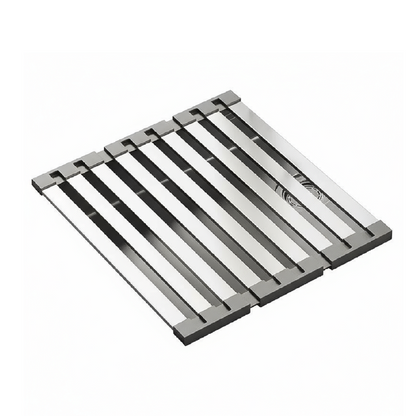 Foldable Dish Basket for Stainless Steel Sink Drain