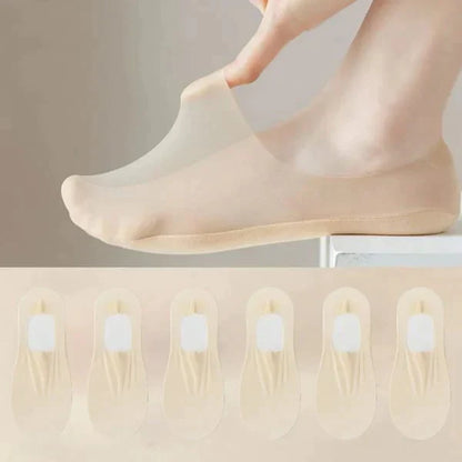Lightweight Ice Silk Socks | Breathable & Invisible Design