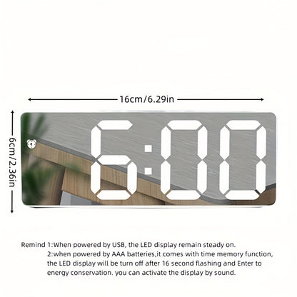 Digital Wake-Up Alarm Clock with Sunrise Light Display