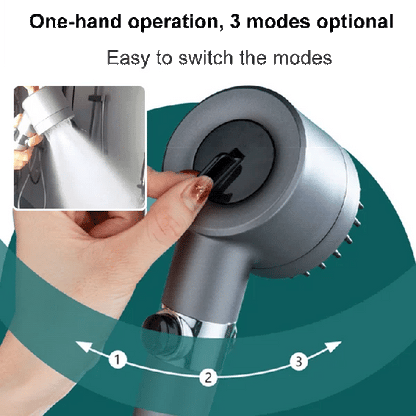 Multifunctional Hydrotherapy Showerhead for Massage – Last Day Discount