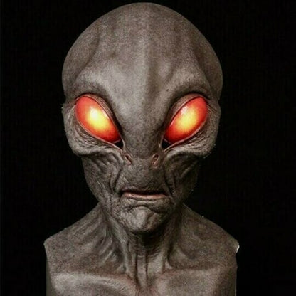 Realistic Alien Mask for Halloween and Cosplay – Silicone and Latex