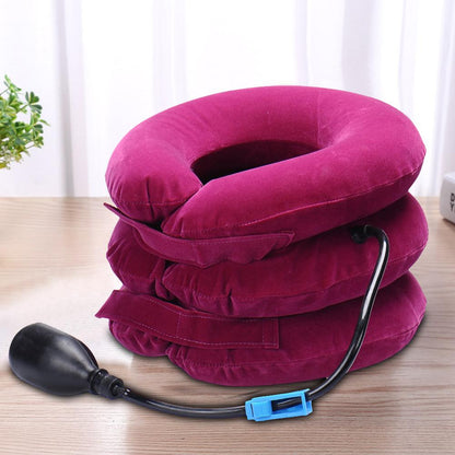 Inflatable Neck Relief Device for Instant Comfort