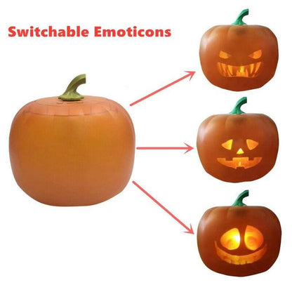 Interactive Halloween Pumpkin with Projector and Motion Sensor