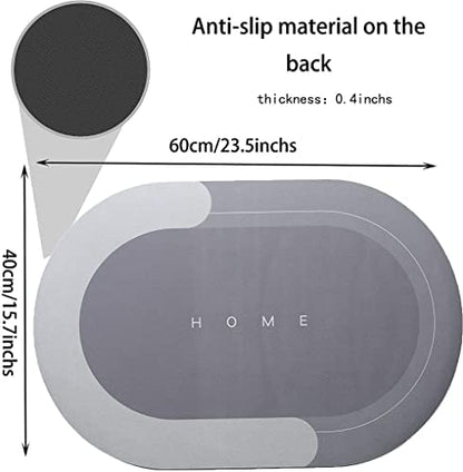 Quick-Dry Comfort Mat | Super Absorbent Anti-Slip Floor Cover
