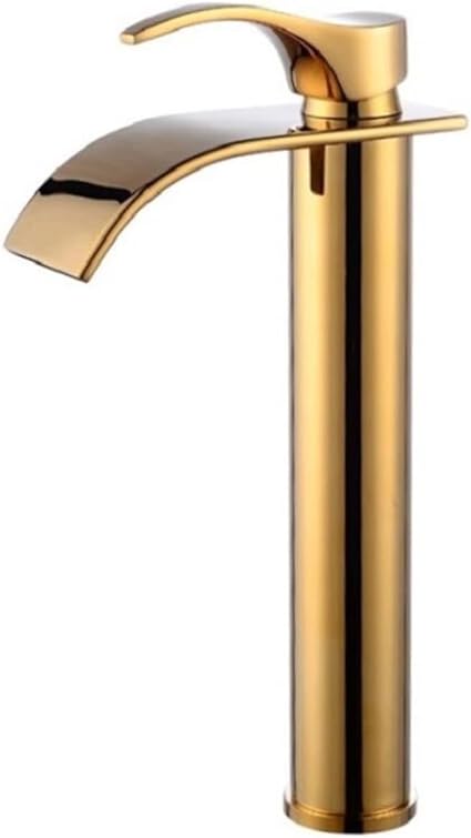 Brass Waterfall Mixer Tap for Vanity Sink Faucet