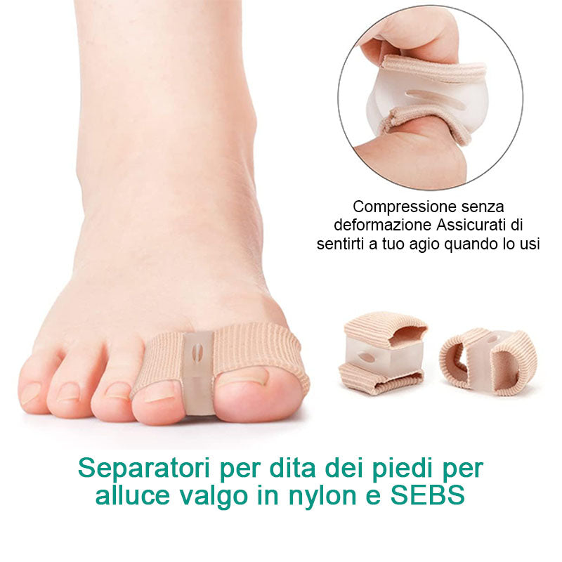 Instant Relief for Hallux Valgus with Comfortable Toe Correction