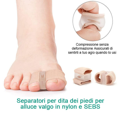 Instant Relief for Hallux Valgus with Comfortable Toe Correction