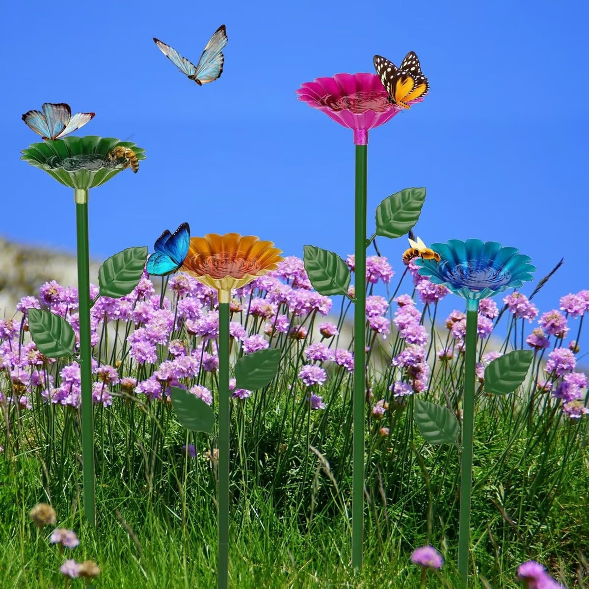 Pollinator Haven - Attracts Bees & Butterflies with Refreshing Oasis