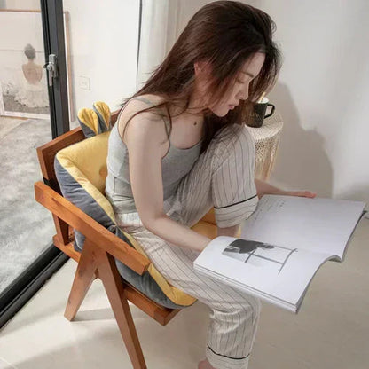 Comfort Seat Cushion for Pain-Free Sitting with Back and Tailbone Relief