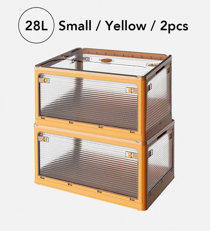 Versatile Collapsible Clear Storage Organizer
