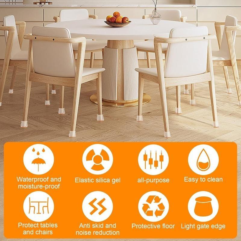 Silent Chair Gliders for Scratch-Free and Noise-Free Flooring