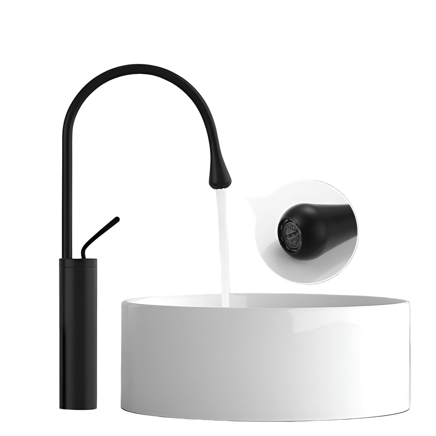 Effortless 360° Faucet Control for a Drip-Free Lifestyle