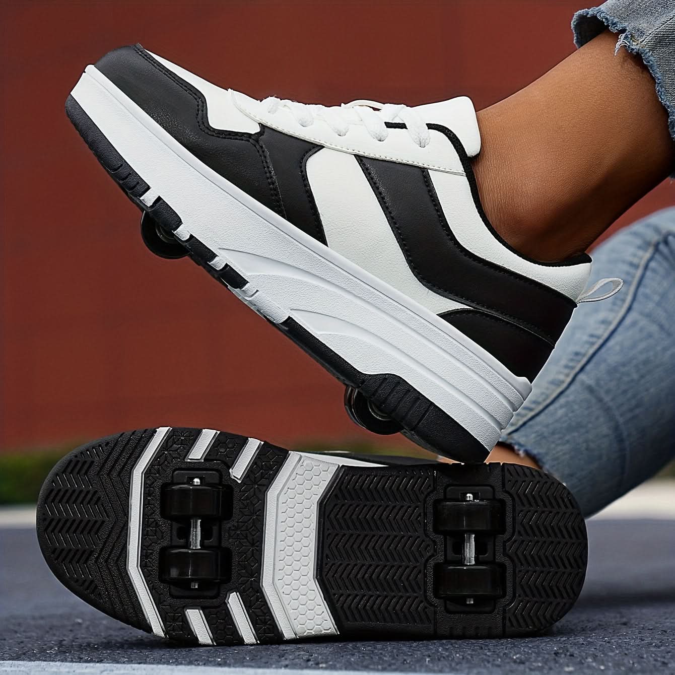Patchwork Design Outdoor Sneakers for Walking