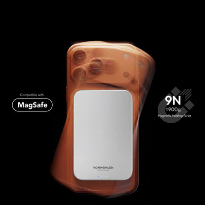 Magnetic Wireless Power Bank 10,000 mAh | Sleek Qi2 Charger
