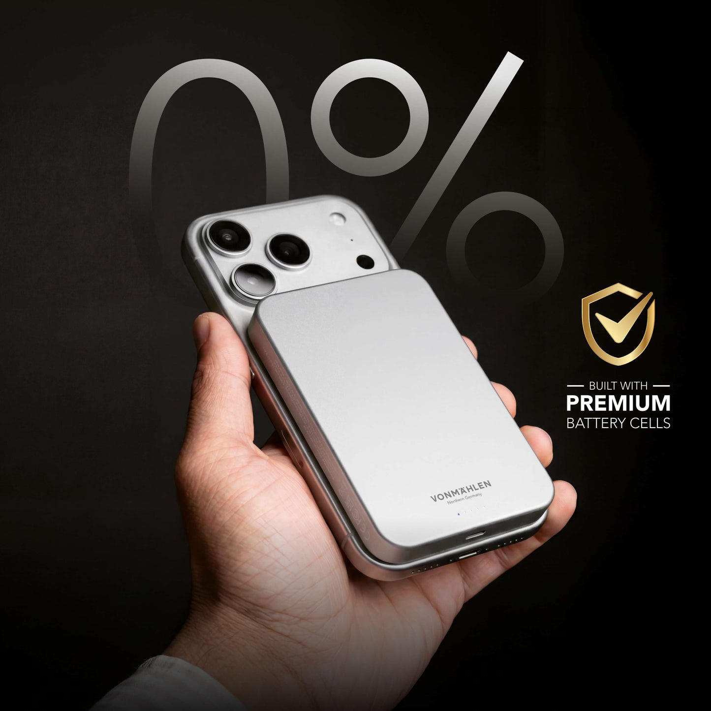 Magnetic Wireless Power Bank 10,000 mAh | Sleek Qi2 Charger