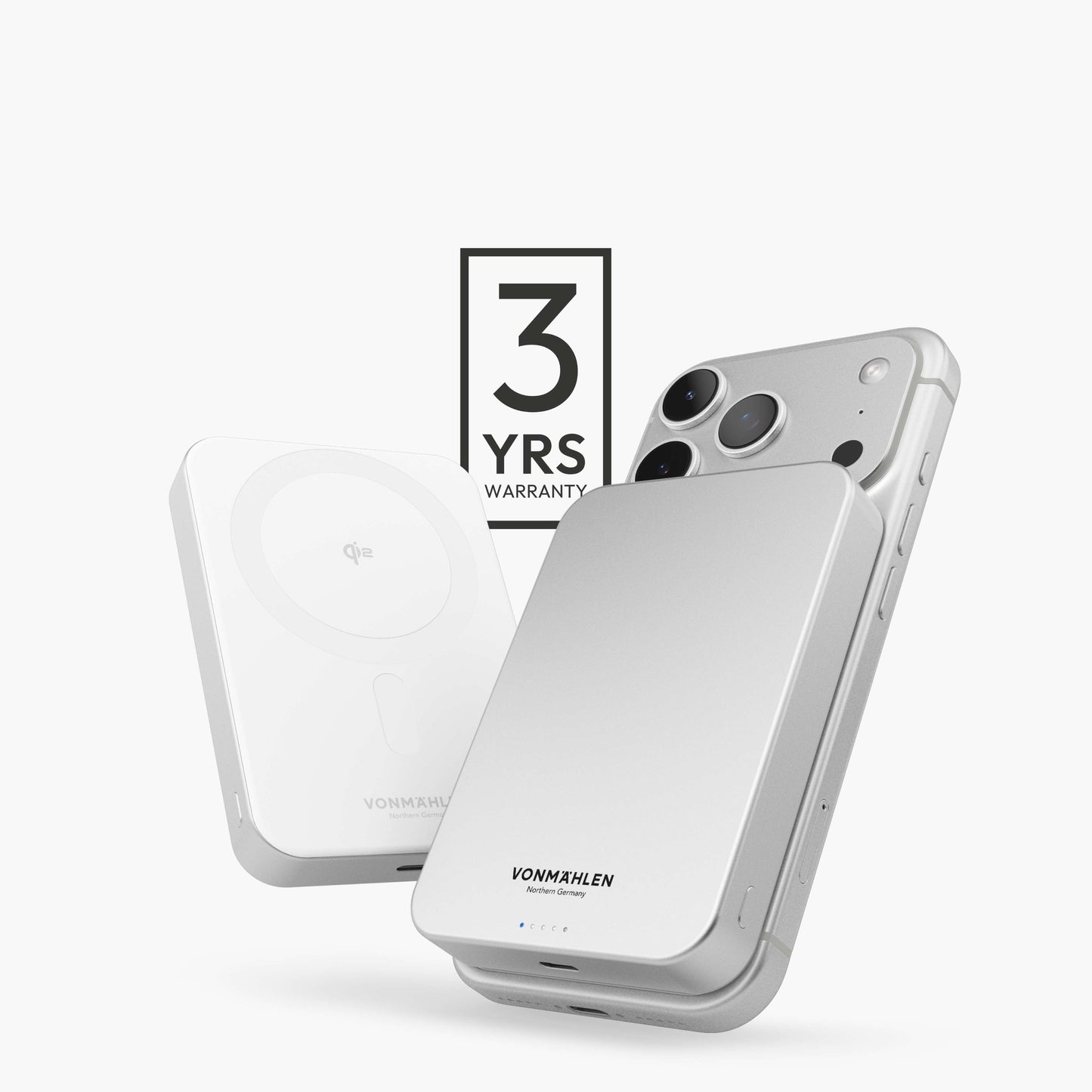Magnetic Wireless Power Bank 10,000 mAh | Sleek Qi2 Charger