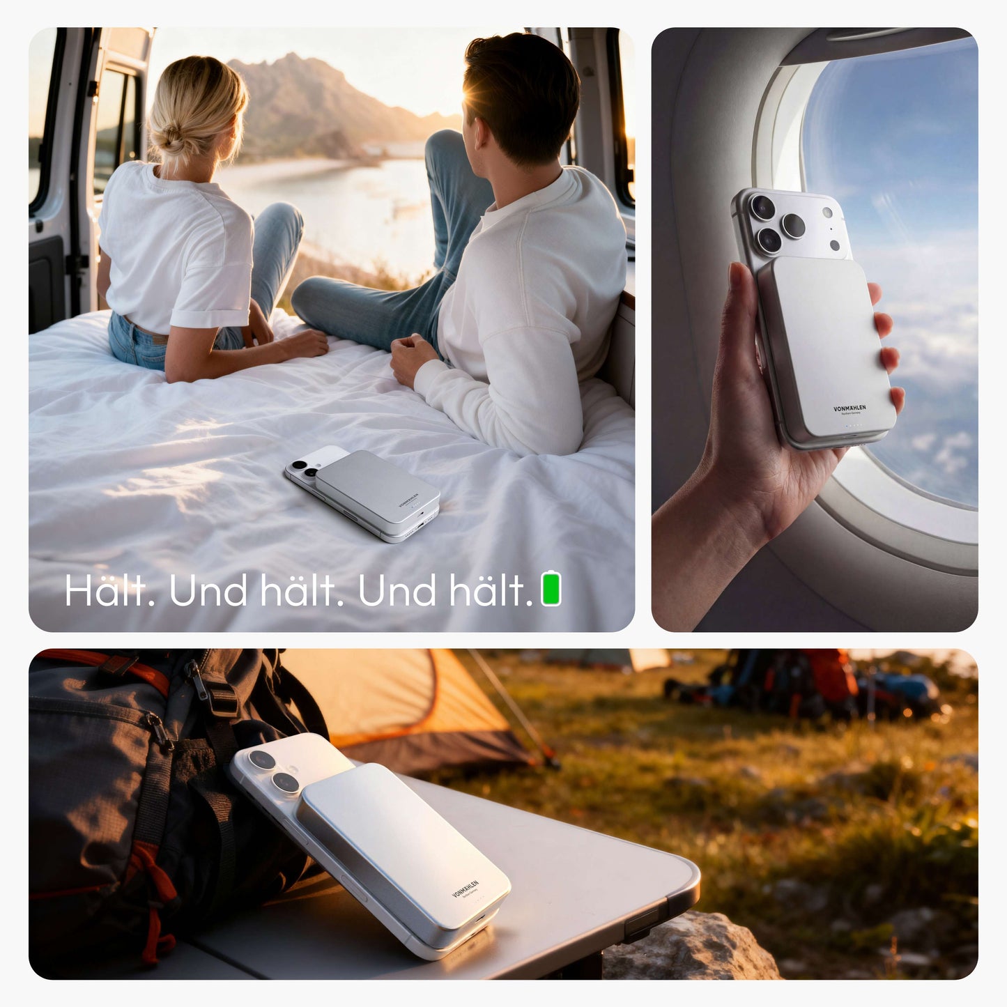 Magnetic Wireless Power Bank 10,000 mAh | Sleek Qi2 Charger