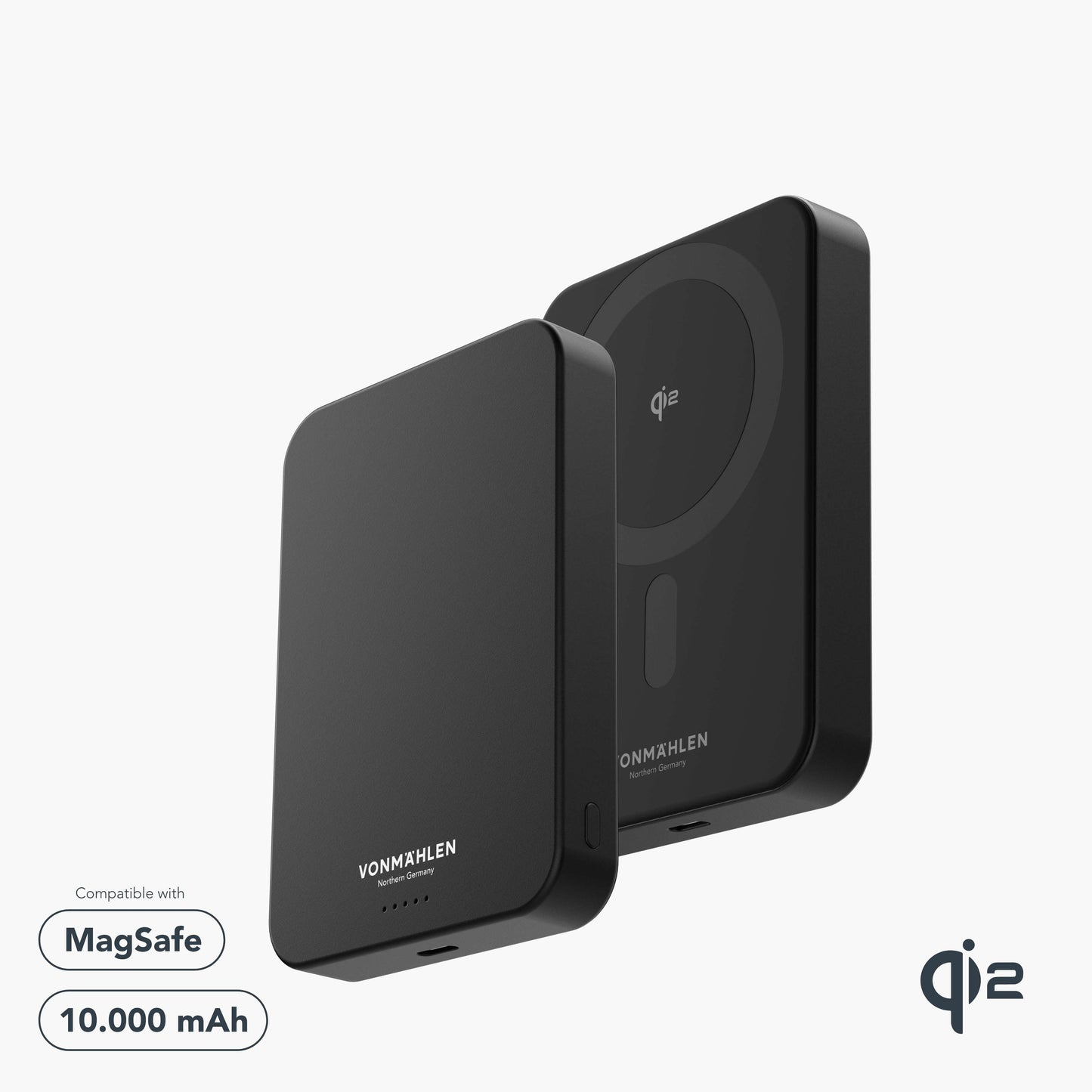 Magnetic Wireless Power Bank 10,000 mAh | Sleek Qi2 Charger