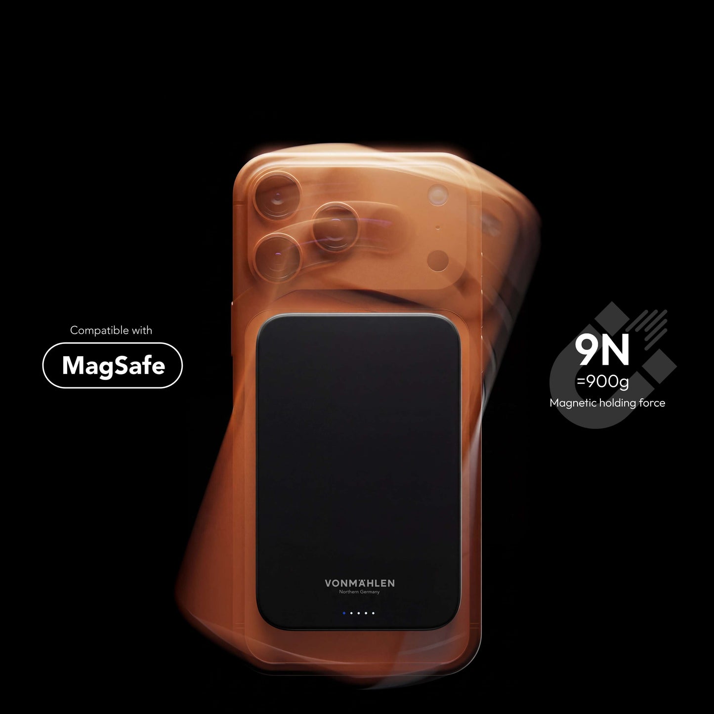 Magnetic Wireless Power Bank 10,000 mAh | Sleek Qi2 Charger