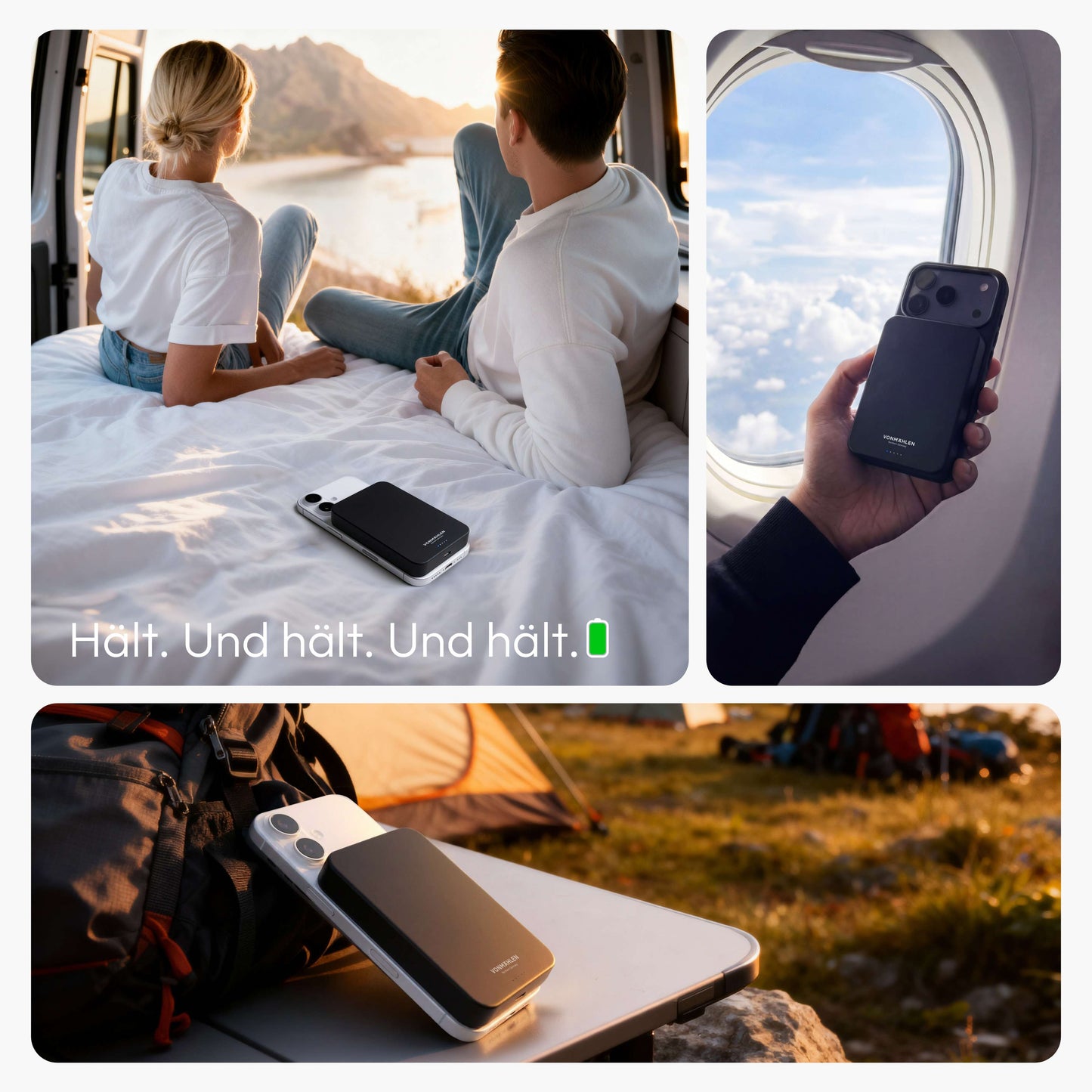Magnetic Wireless Power Bank 10,000 mAh | Sleek Qi2 Charger