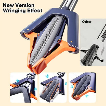High-absorbency Sponge Mop for Quick and Easy Floor Cleaning