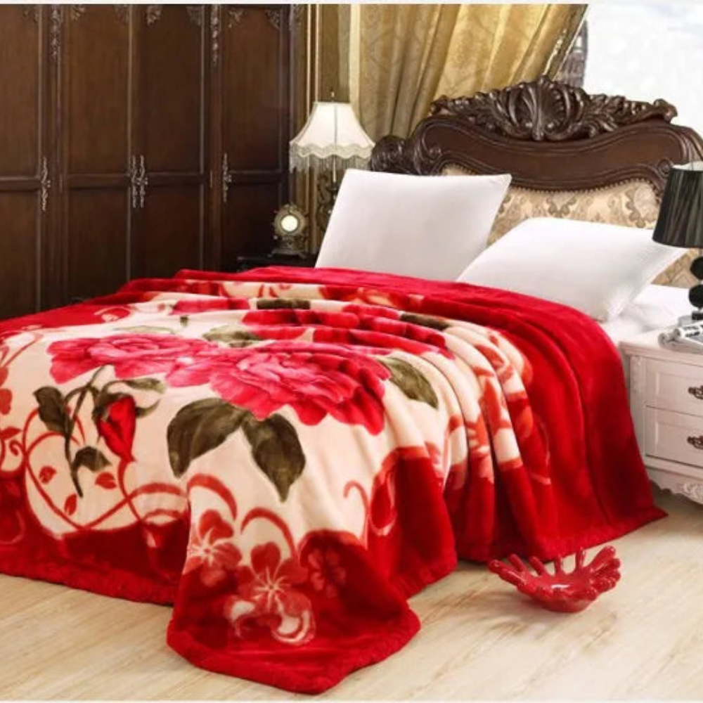 Plush Decorative Weighted Blanket in Quilt Style