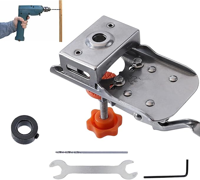Hinge Drill Guide for Perfectly Aligned Hinge Holes Every Time
