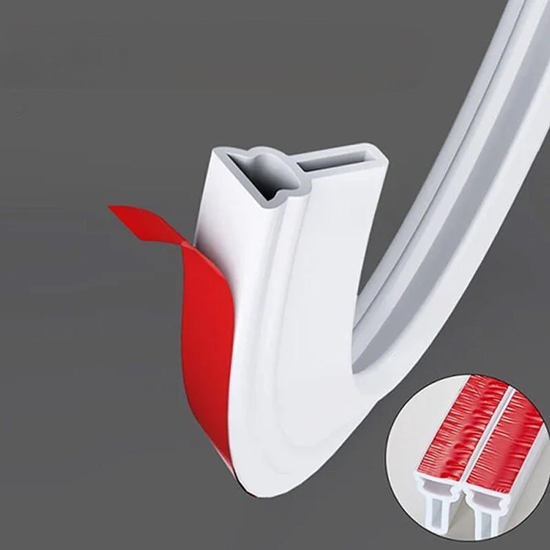 Versatile Silicone Water Barrier Strip for Home Use