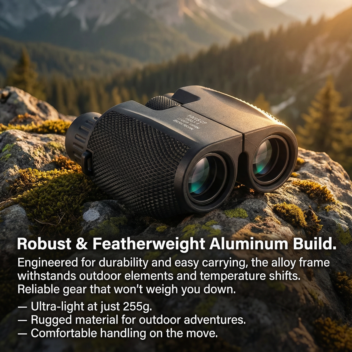 10x Zoom Binoculars for Hiking and Mountain Observation