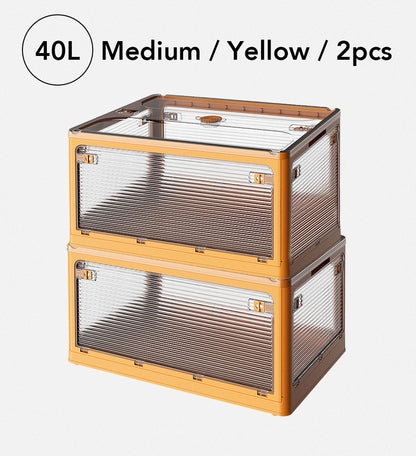 Versatile Collapsible Clear Storage Organizer