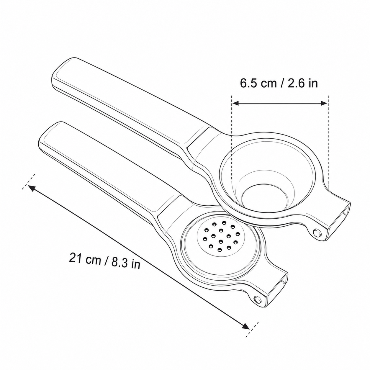 Lemon Juicer made of Stainless Steel