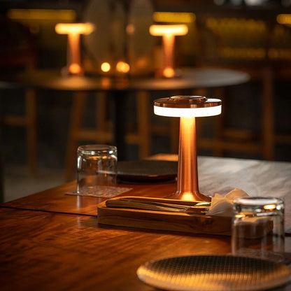 Stylish Cordless Table Lamp – Portable Retro Design