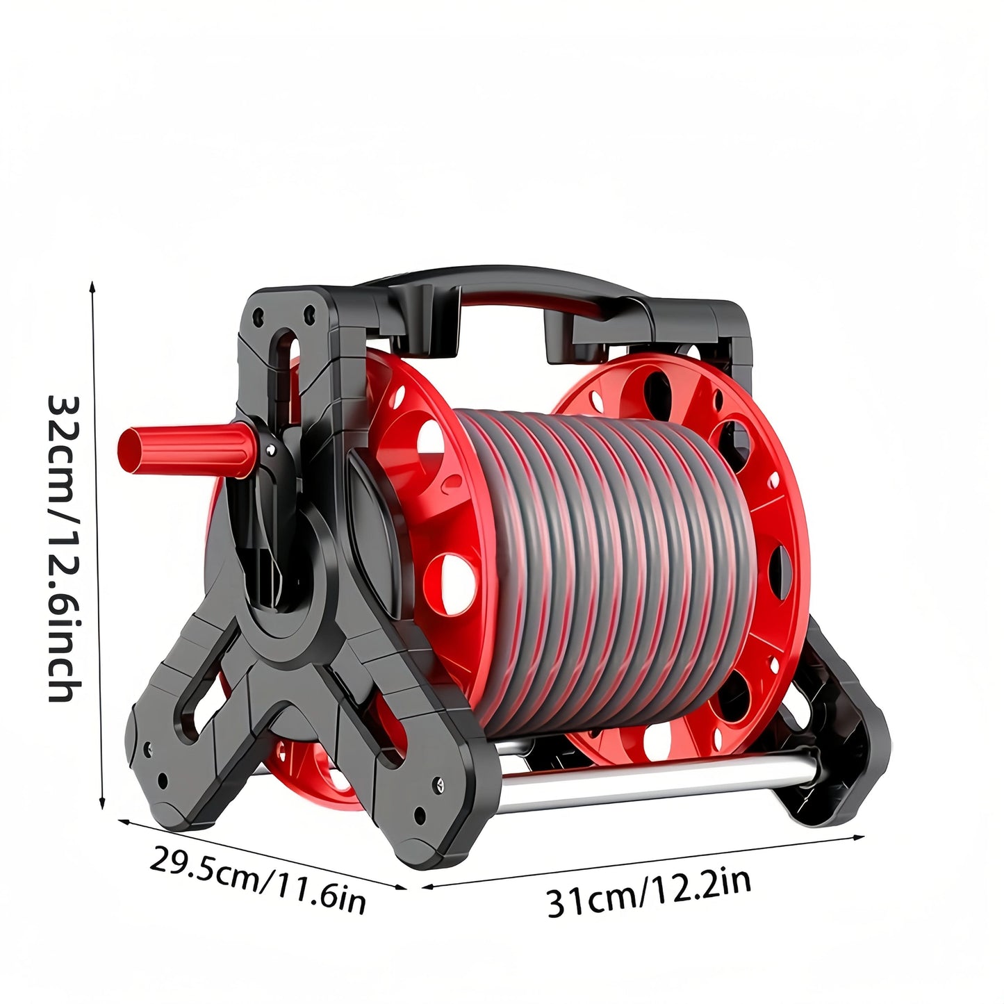 Freestanding Garden Hose for Convenient Outdoor Cleaning