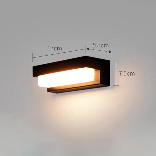 Solar Wall Light for Outdoor Use | 3 Color Options | IP65 Waterproof | Smart Light Sensor | Perfect for Balcony, Garden & Entrance