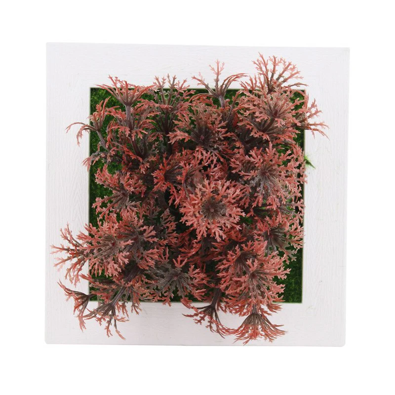 Modern Hanging Frame with 3D Art Plant for Wall Decoration