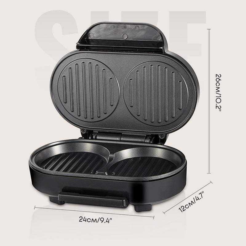 Double Breakfast Maker - Quickly Prepare Two Delicious Meals Every Morning